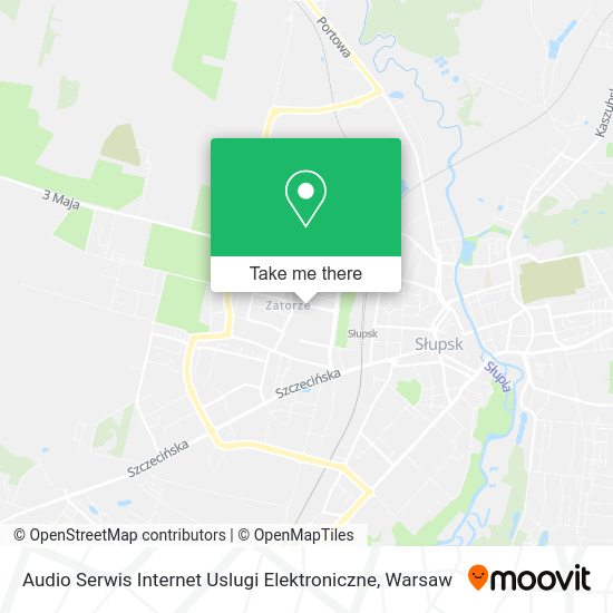 Audio Serwis Internet Uslugi Elektroniczne map