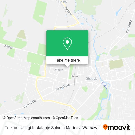 Telkom Uslugi Instalacje Solsnia Mariusz map