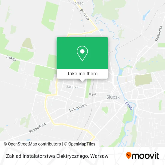 Карта Zaklad Instalatorstwa Elektrycznego