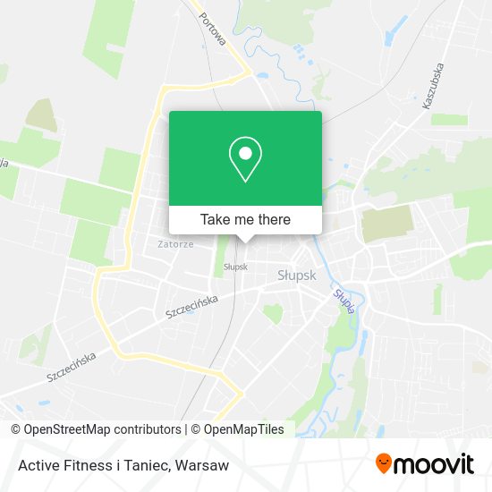 Active Fitness i Taniec map