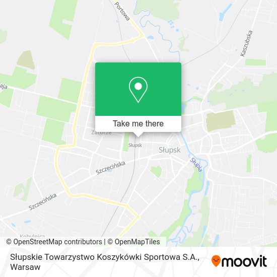 Słupskie Towarzystwo Koszykówki Sportowa S.A. map