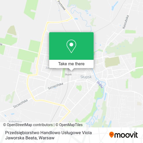 Przedsiębiorstwo Handlowo Usługowe Viola Jaworska Beata map