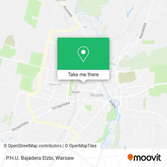 Карта P.H.U. Bajadera Elzbi