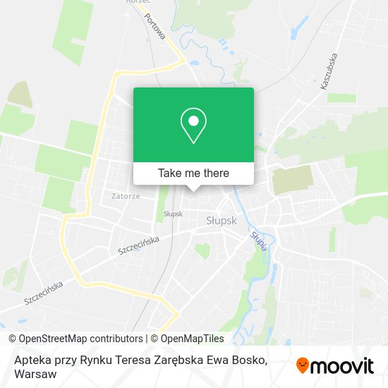 Apteka przy Rynku Teresa Zarębska Ewa Bosko map