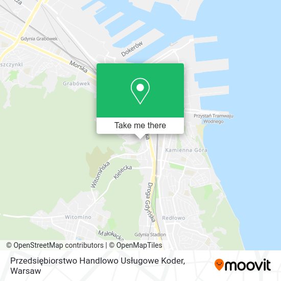 Przedsiębiorstwo Handlowo Usługowe Koder map