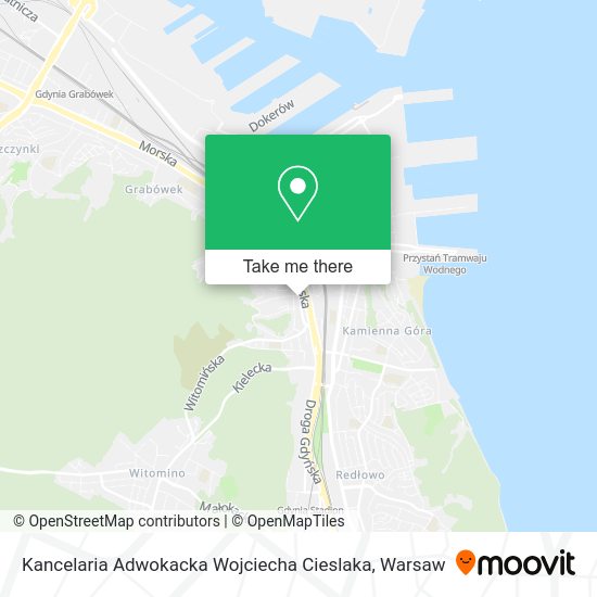 Kancelaria Adwokacka Wojciecha Cieslaka map