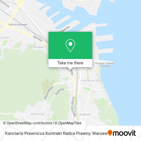 Kanclaria Prawnicza Kontrakt Radca Prawny map