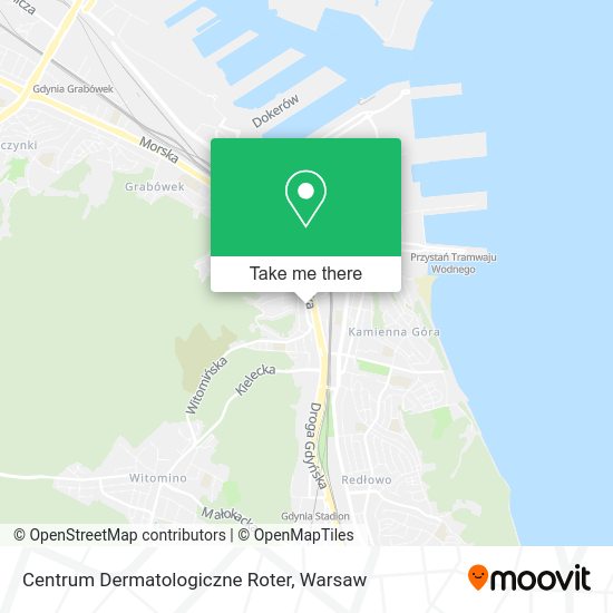 Centrum Dermatologiczne Roter map