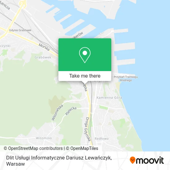 Dlit Usługi Informatyczne Dariusz Lewańczyk map