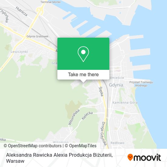 Aleksandra Rawicka Alexia Produkcja Biżuterii map