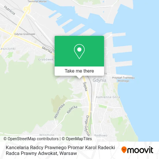 Карта Kancelaria Radcy Prawnego Promar Karol Radecki Radca Prawny Adwokat