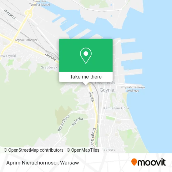 Карта Aprim Nieruchomosci