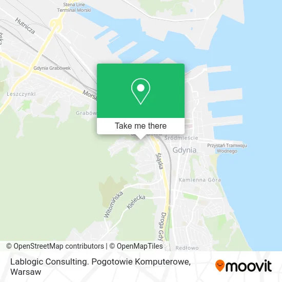 Карта Lablogic Consulting. Pogotowie Komputerowe