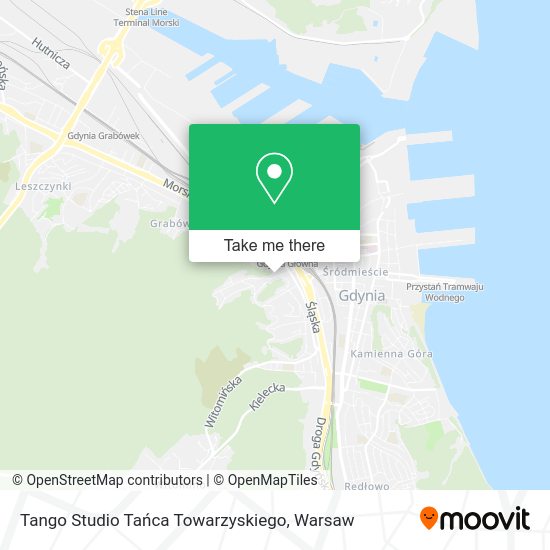 Tango Studio Tańca Towarzyskiego map