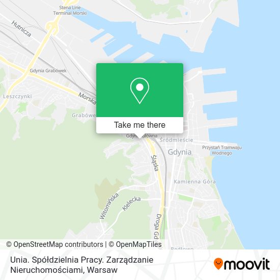 Unia. Spółdzielnia Pracy. Zarządzanie Nieruchomościami map