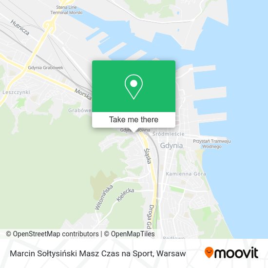 Marcin Sołtysiński Masz Czas na Sport map