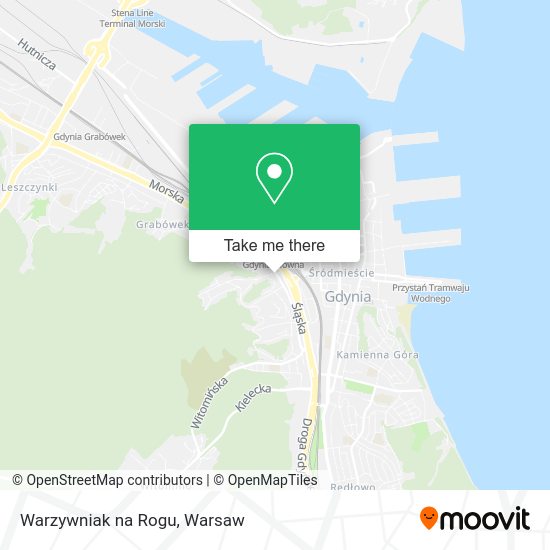 Warzywniak na Rogu map