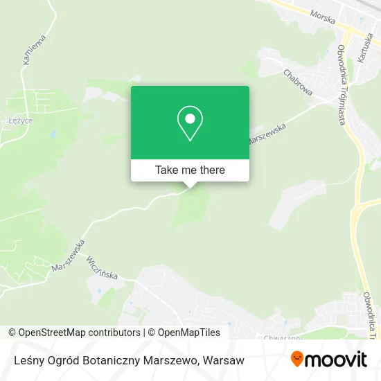 Карта Leśny Ogród Botaniczny Marszewo