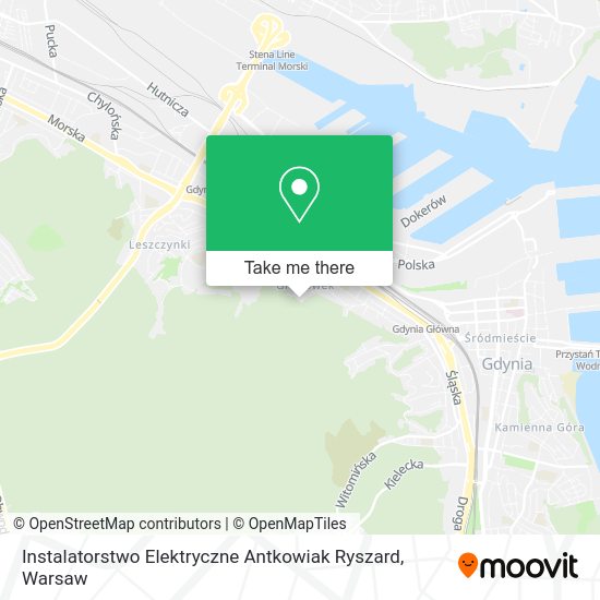 Instalatorstwo Elektryczne Antkowiak Ryszard map