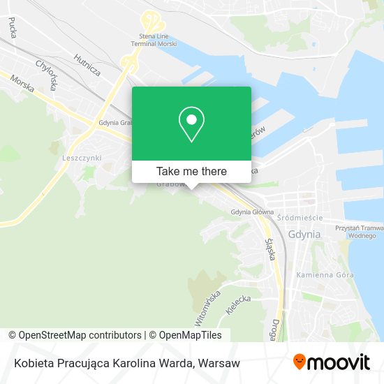 Kobieta Pracująca Karolina Warda map