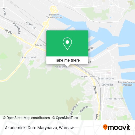 Akademicki Dom Marynarza map