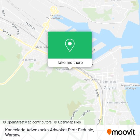 Kancelaria Adwokacka Adwokat Piotr Fedusio map