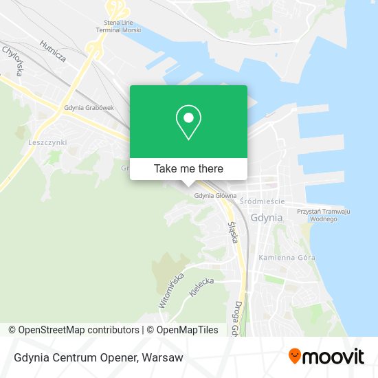 Gdynia Centrum Opener map