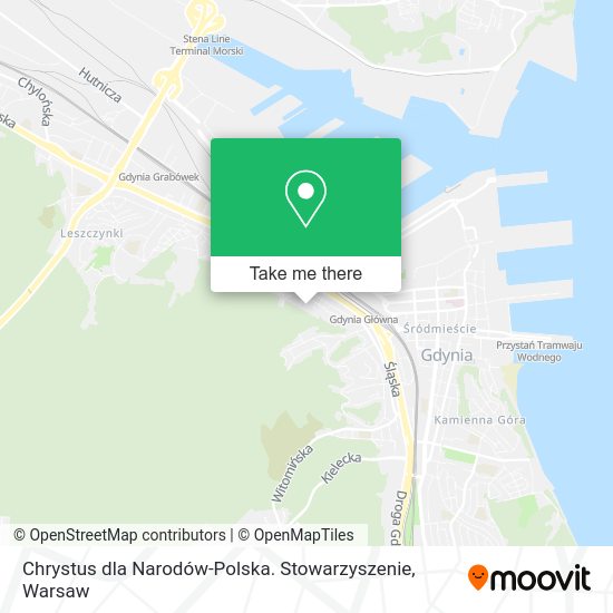 Chrystus dla Narodów-Polska. Stowarzyszenie map