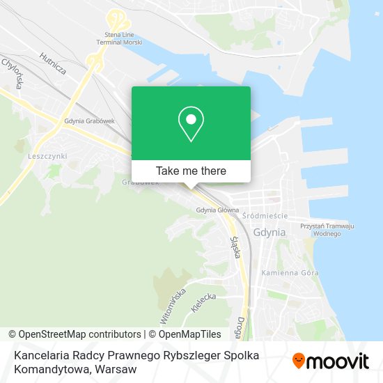 Kancelaria Radcy Prawnego Rybszleger Spolka Komandytowa map