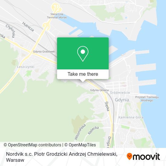 Nordvik s.c. Piotr Grodzicki Andrzej Chmielewski map