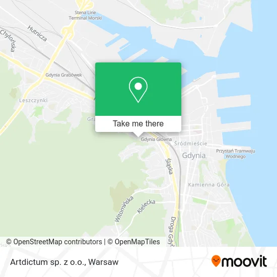 Карта Artdictum sp. z o.o.