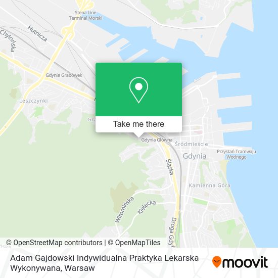 Adam Gajdowski Indywidualna Praktyka Lekarska Wykonywana map