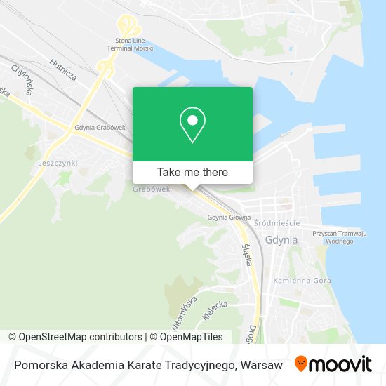 Pomorska Akademia Karate Tradycyjnego map