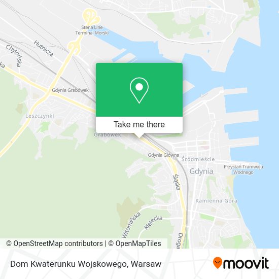 Dom Kwaterunku Wojskowego map