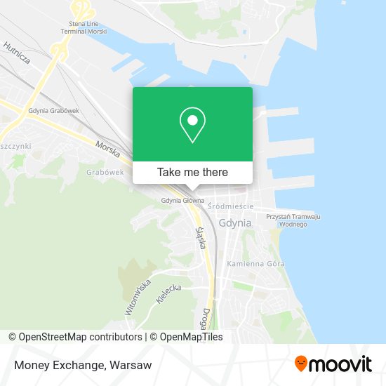 Money Exchange map