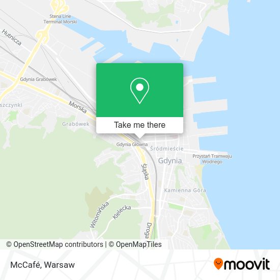 McCafé map