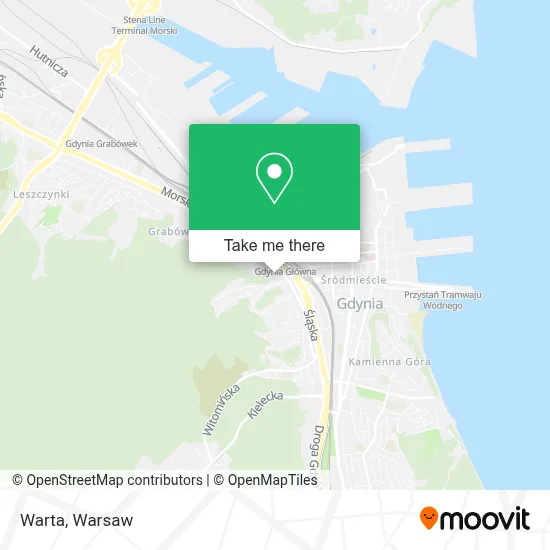Warta map