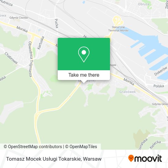 Tomasz Mocek Usługi Tokarskie map