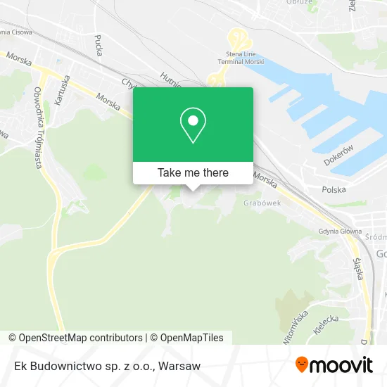 Карта Ek Budownictwo sp. z o.o.
