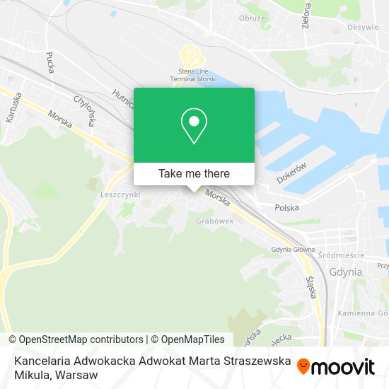 Kancelaria Adwokacka Adwokat Marta Straszewska Mikula map