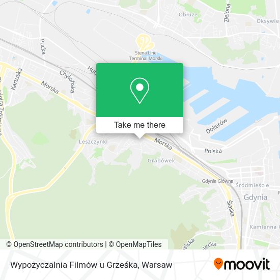 Wypożyczalnia Filmów u Grześka map