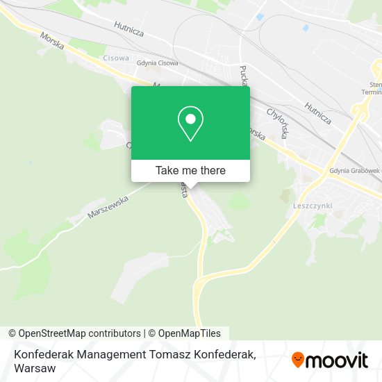 Konfederak Management Tomasz Konfederak map