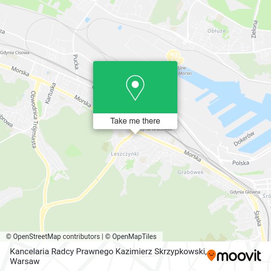 Kancelaria Radcy Prawnego Kazimierz Skrzypkowski map