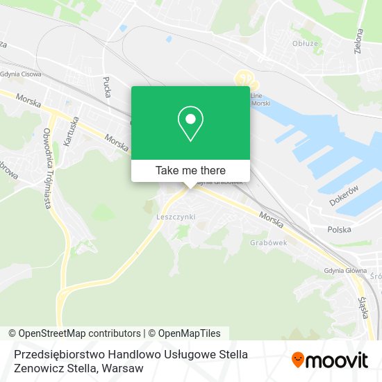 Przedsiębiorstwo Handlowo Usługowe Stella Zenowicz Stella map