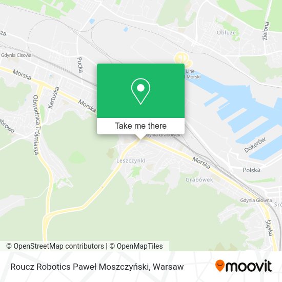 Roucz Robotics Paweł Moszczyński map