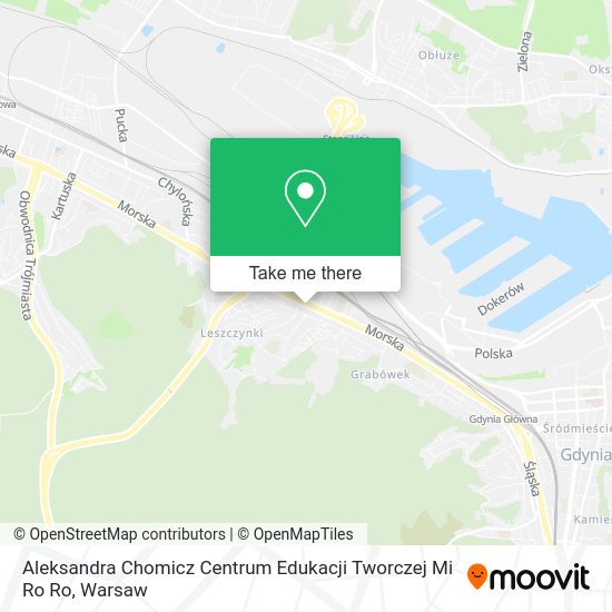 Aleksandra Chomicz Centrum Edukacji Tworczej Mi Ro Ro map