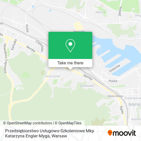 Przedsiębiorstwo Usługowo-Szkoleniowe Mkp Katarzyna Engler-Myga map