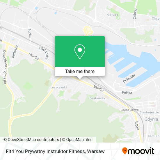 Карта Fit4 You Prywatny Instruktor Fitness