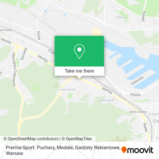 Premia-Sport. Puchary, Medale, Gadżety Reklamowe map