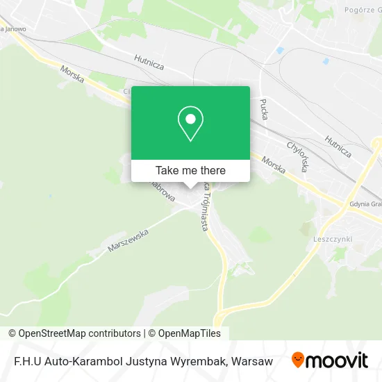 Карта F.H.U Auto-Karambol Justyna Wyrembak